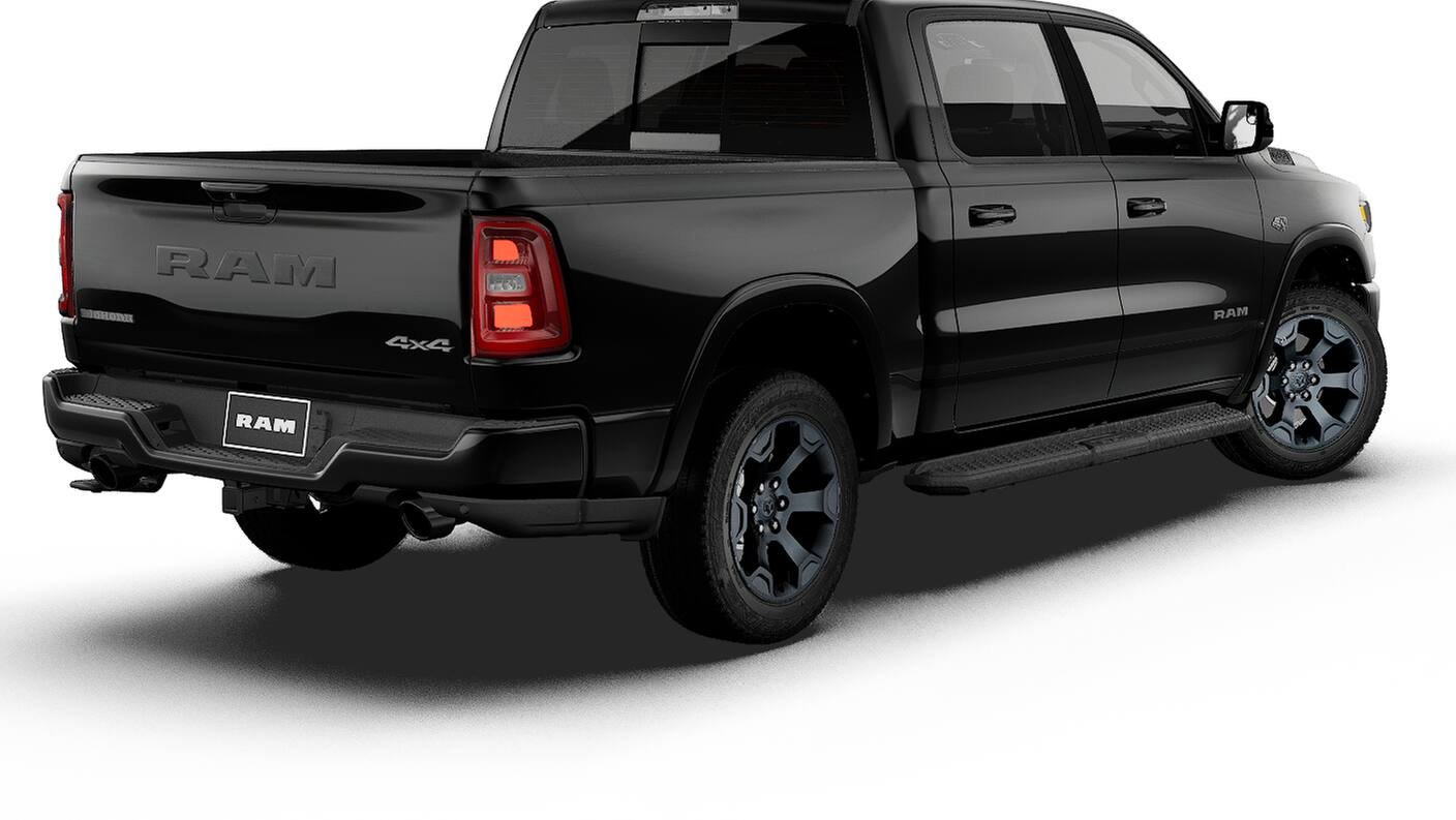 New 2027 Diamond Black Crystal Pearl-Coat Exterior Paint RAM BIG HORN image 14
