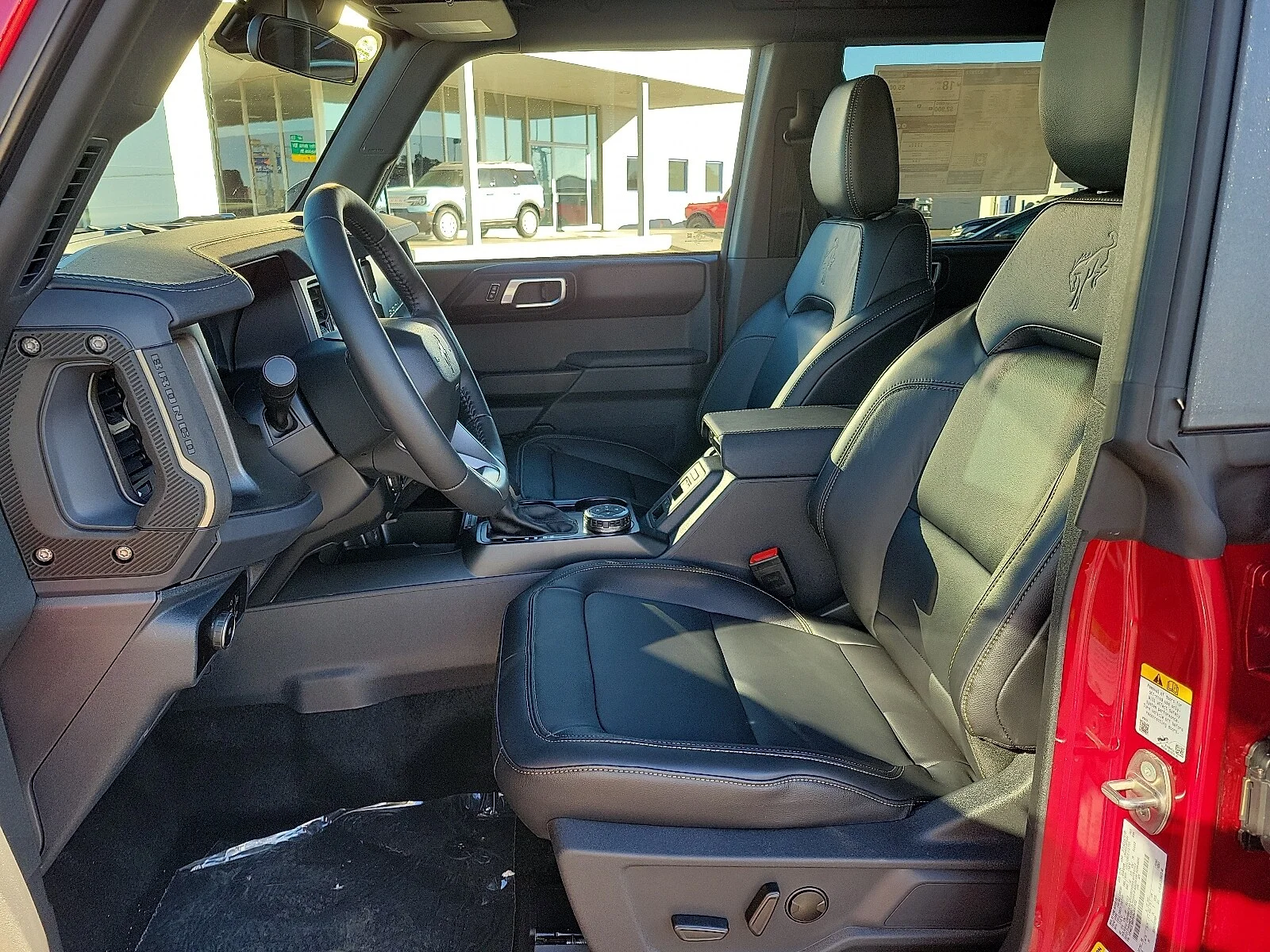 New 2025 Ruby Red Metallic Tinted Clearcoat Ford Badlands&reg; image 11