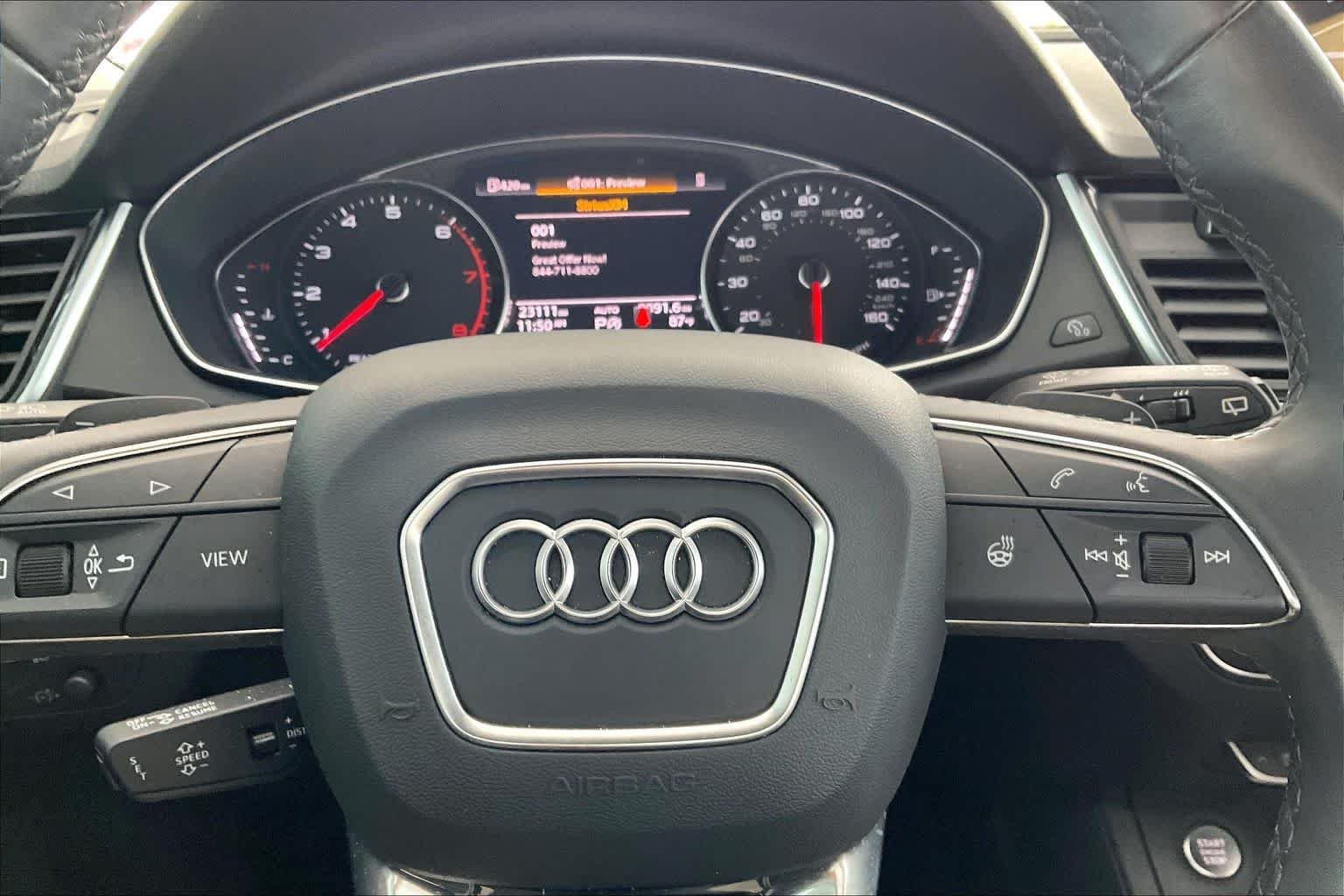 Used 2023 Mythos Black Metallic Audi Premium image 33