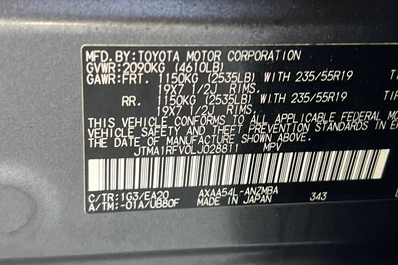 Used 2020 Gray Toyota XLE Premium image 29