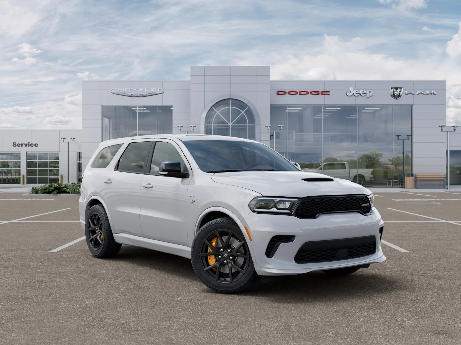 New 2026 White Knuckle Clear-Coat Exterior Paint Dodge SRT Hellcat image 31
