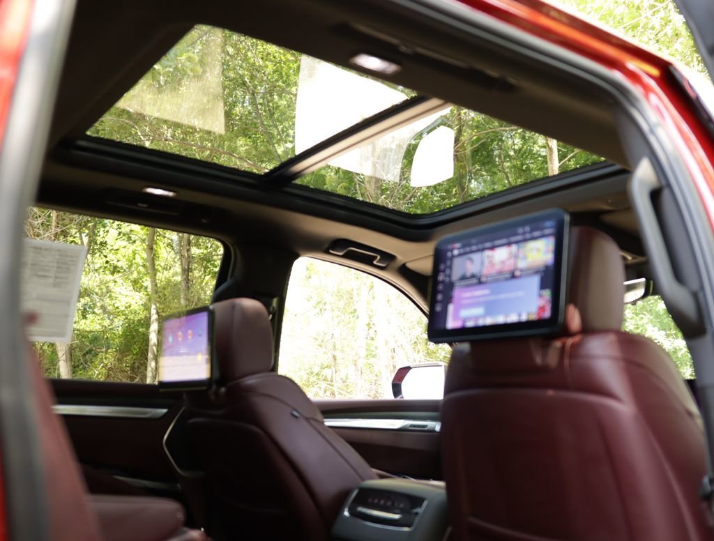 Used 2025 Radiant Red Tintcoat Cadillac Premium Luxury image 48