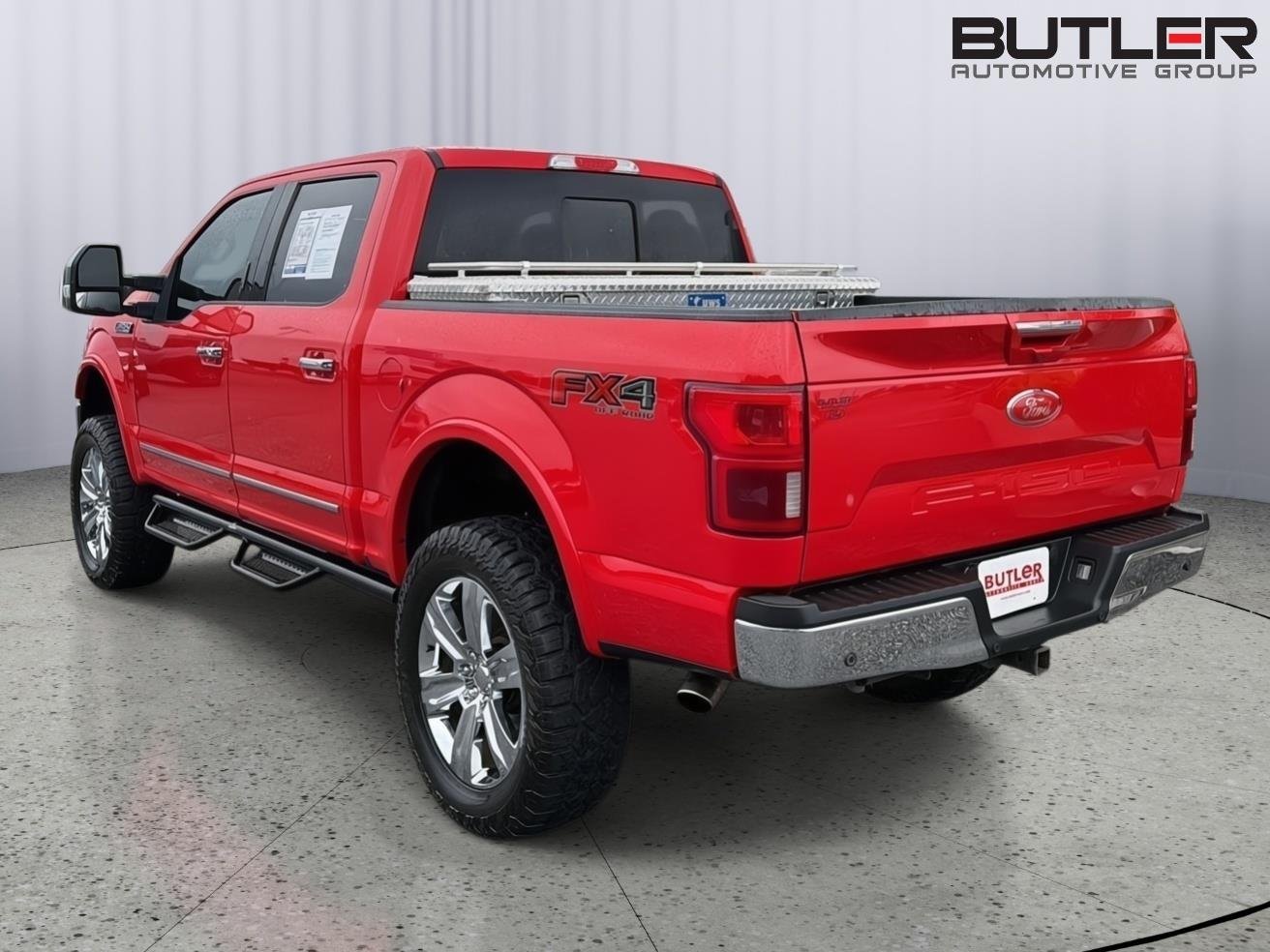 Used 2020 Race Red Ford LARIAT image 4
