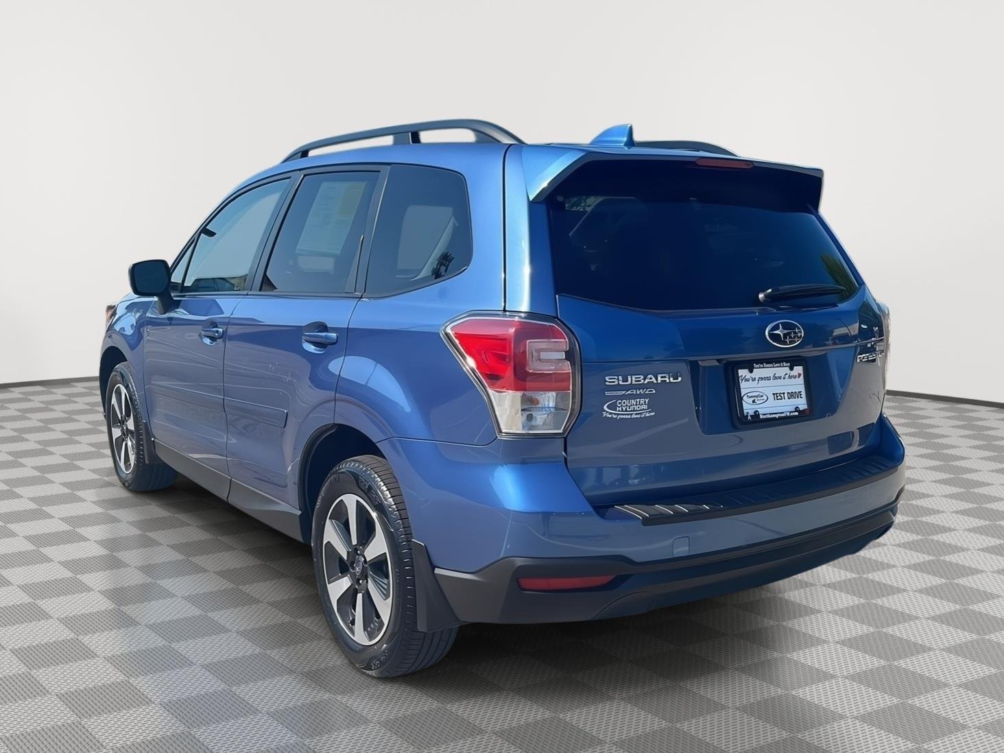 Used 2018 Quartz Blue Pearl Subaru Premium image 7