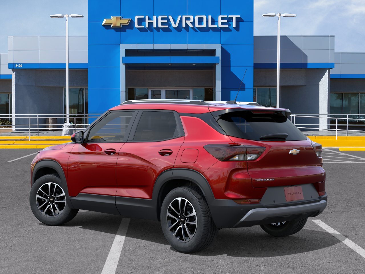 New 2026 Apex Red Chevrolet LT image 3