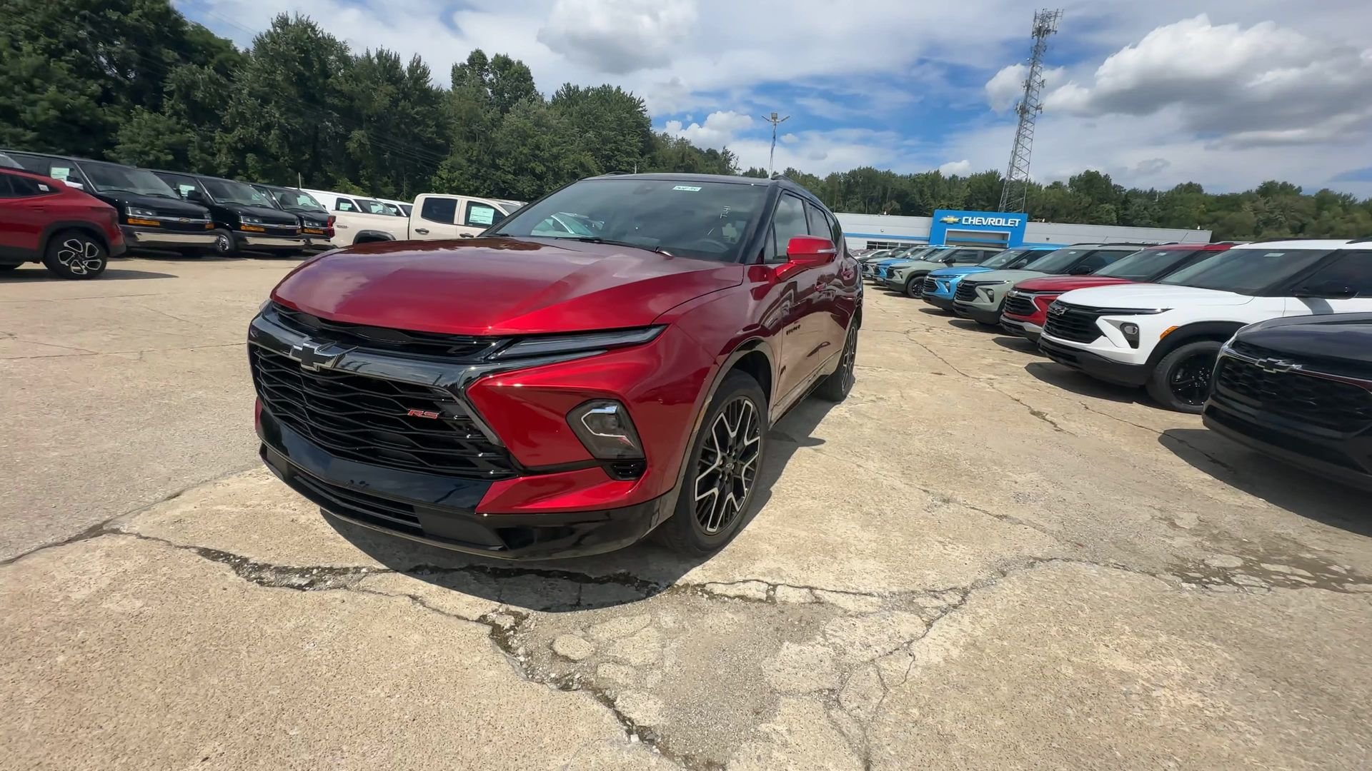 2026 Chevrolet Blazer RS Red at Spitzer Autoworld Chevy Buick GMC Cadillac