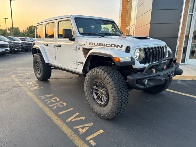 Used 2024 Bright White Clearcoat Jeep Rubicon 392 image 2