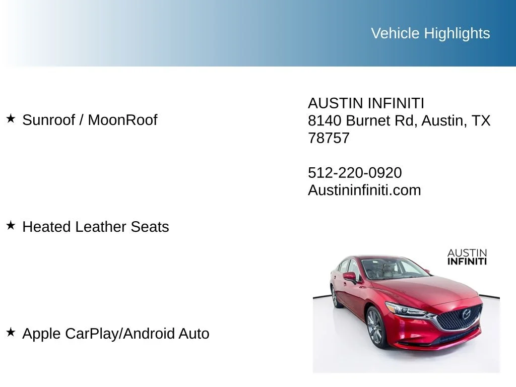Used 2021 Red Mazda Touring image 9