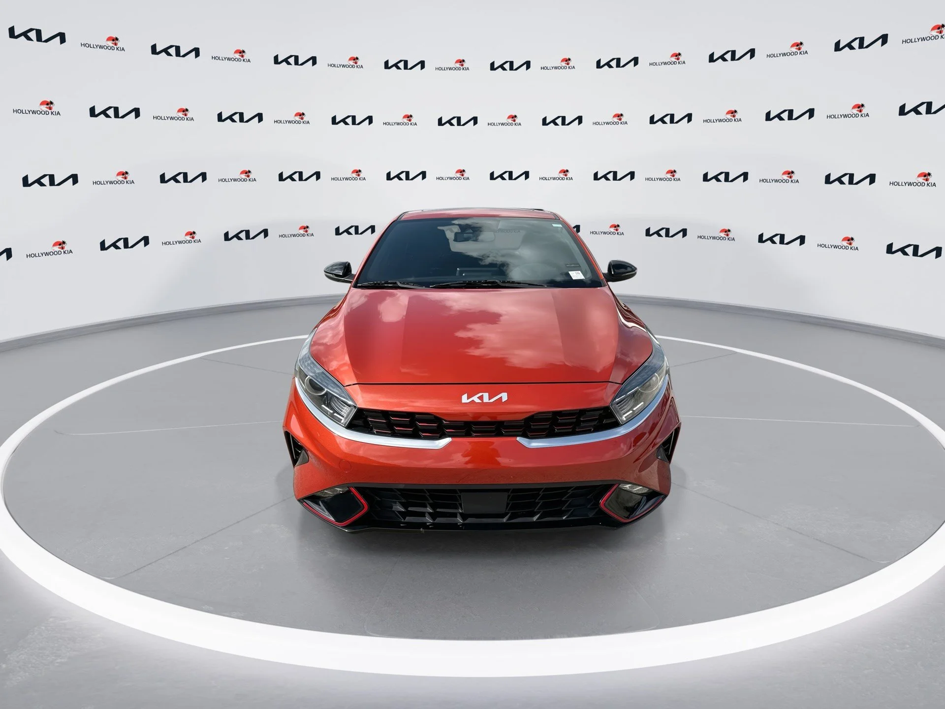 Certified Used 2022 Fire Orange Kia GT-Line image 3