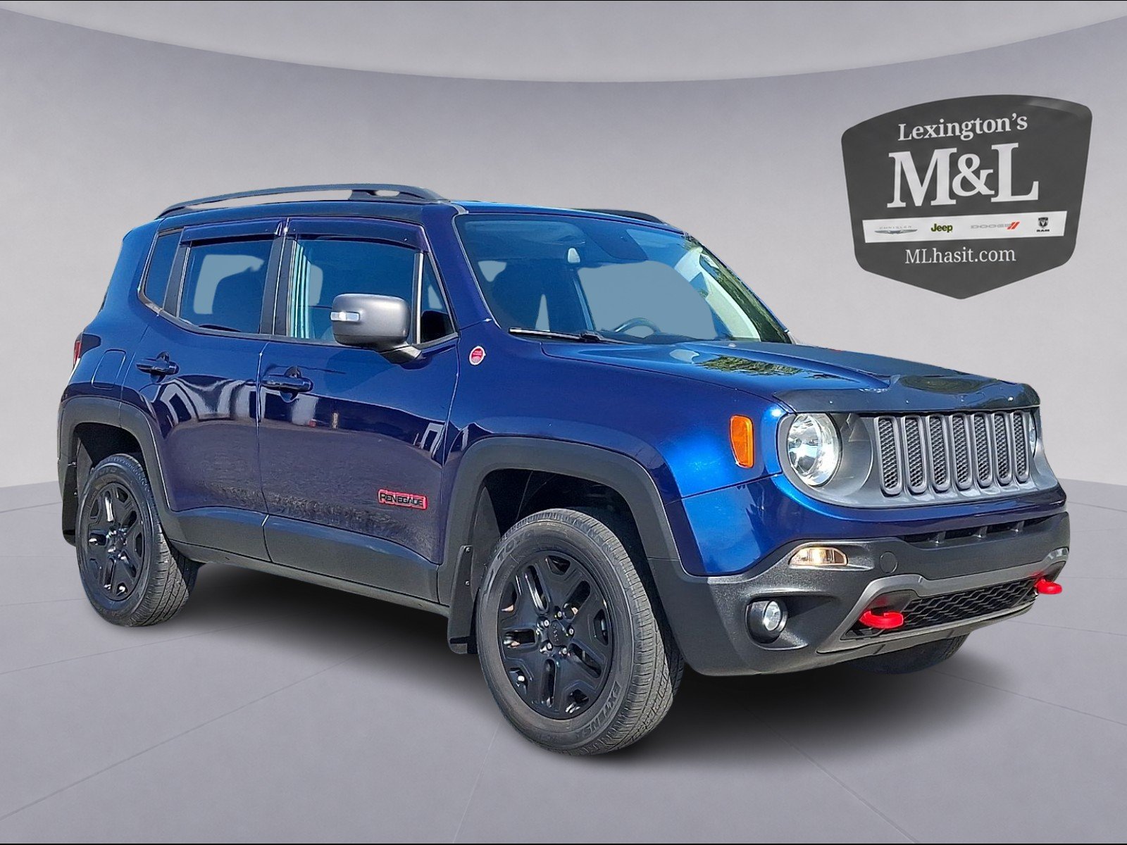 Certified Used 2018 Jetset Blue - PB1 Jeep Trailhawk 4x4 image 1