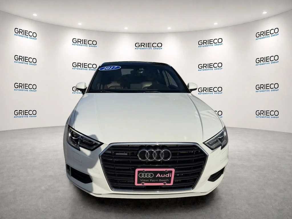 Used 2017 Audi A3 Sedan Premium with VIN WAUB8GFF9H1007487 for sale in Delray Beach, FL