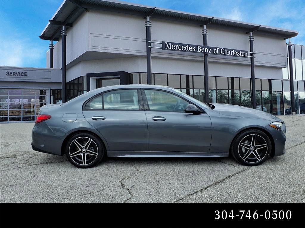 New 2026 Selenite Grey Met Mercedes-Benz C300 image 2