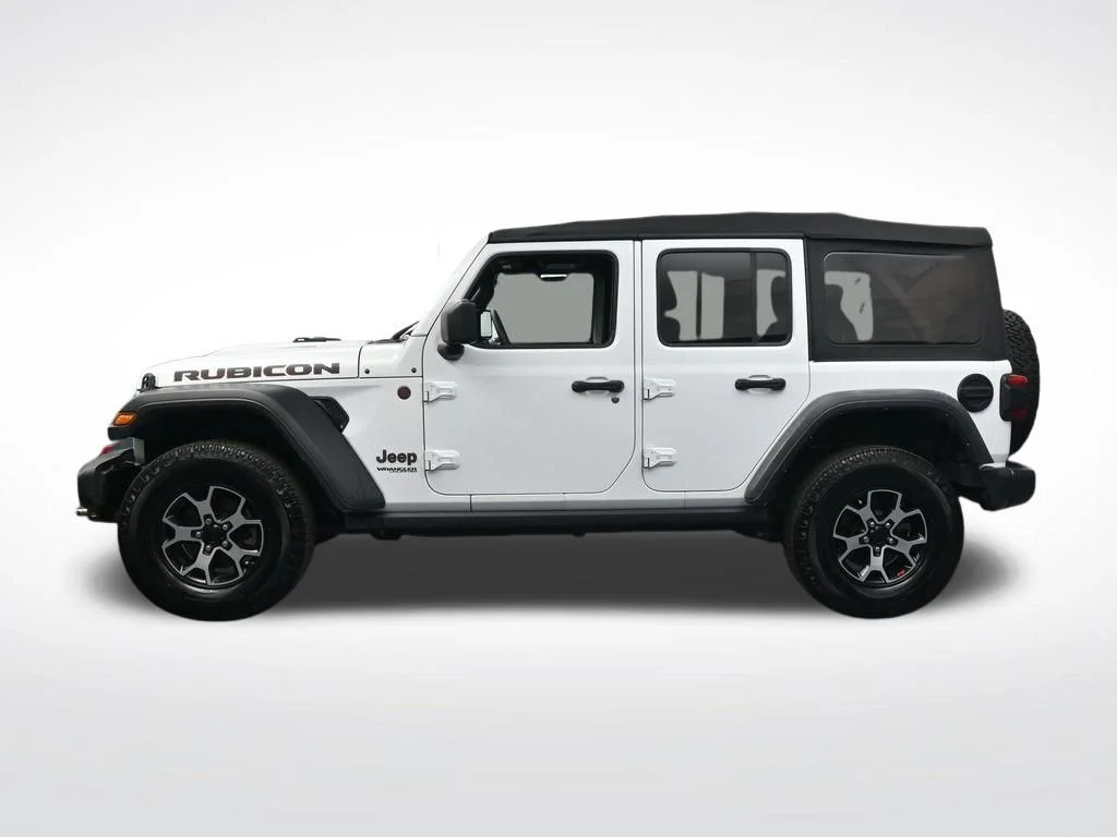 Used 2021 White Jeep Unlimited Rubicon image 10