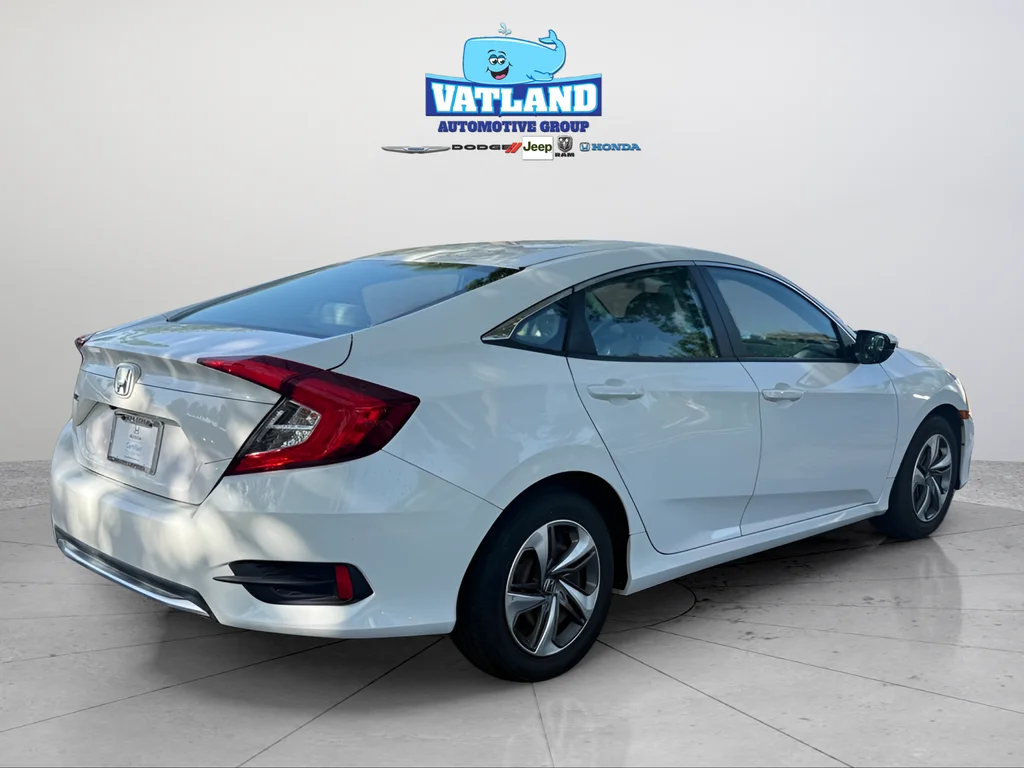 Certified Used 2019 Platinum White Pearl Honda LX image 5