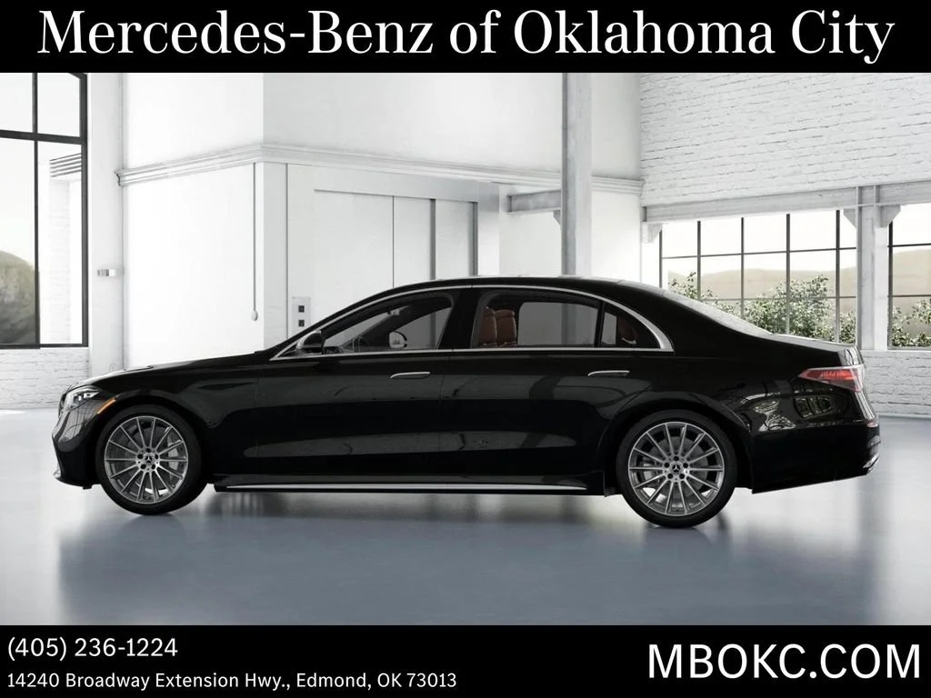 New 2026 Obsidian Black Metallic Mercedes-Benz S 580 image 34