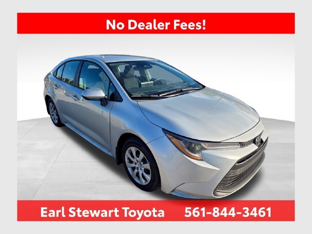 Certified Used 2026 Silver Toyota LE image 1