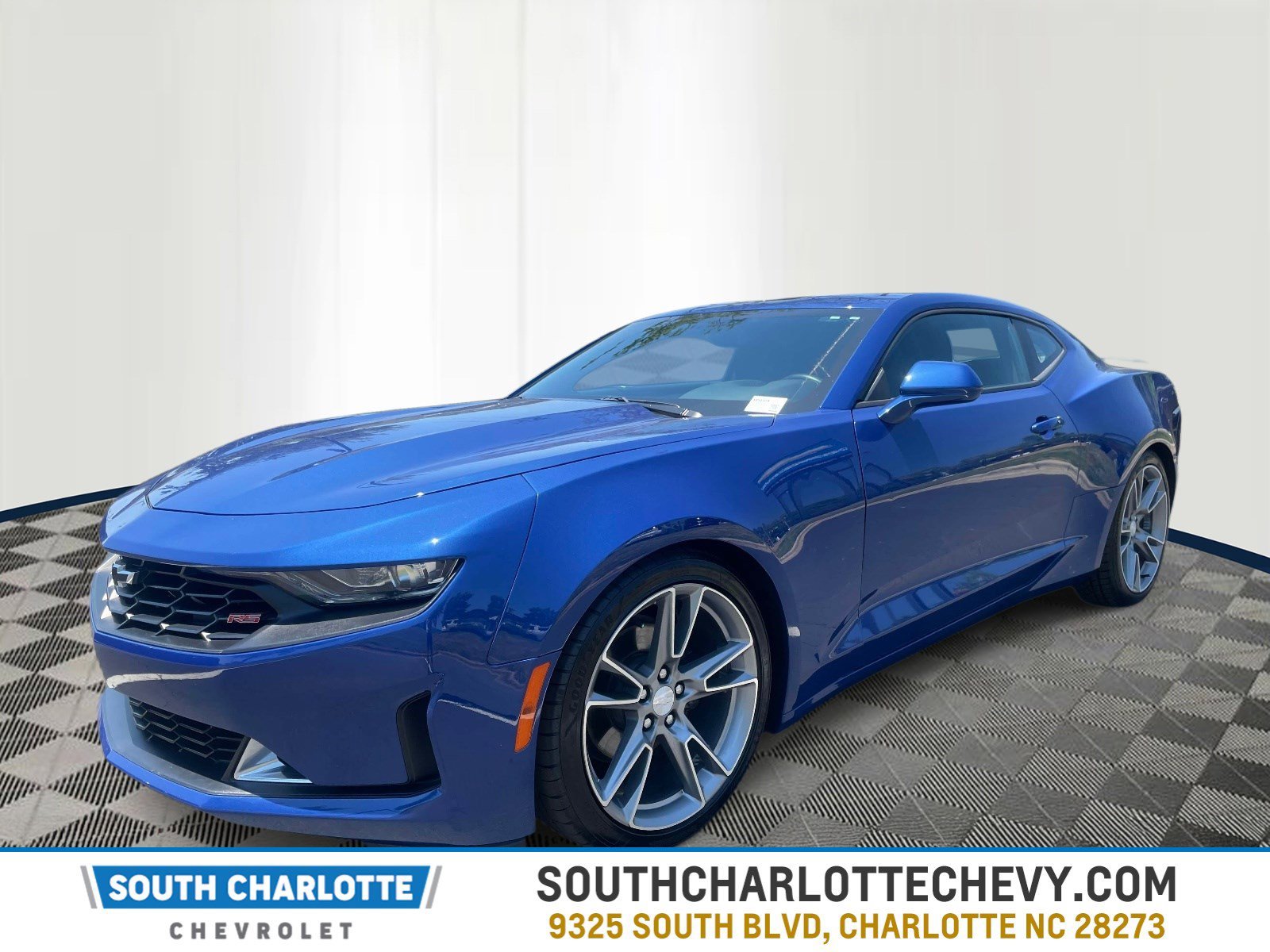 RIVERSIDE BLUE METALLIC 2020 Chevrolet Camaro 1LT Coupe RWD Coupe Rear-Wheel Drive