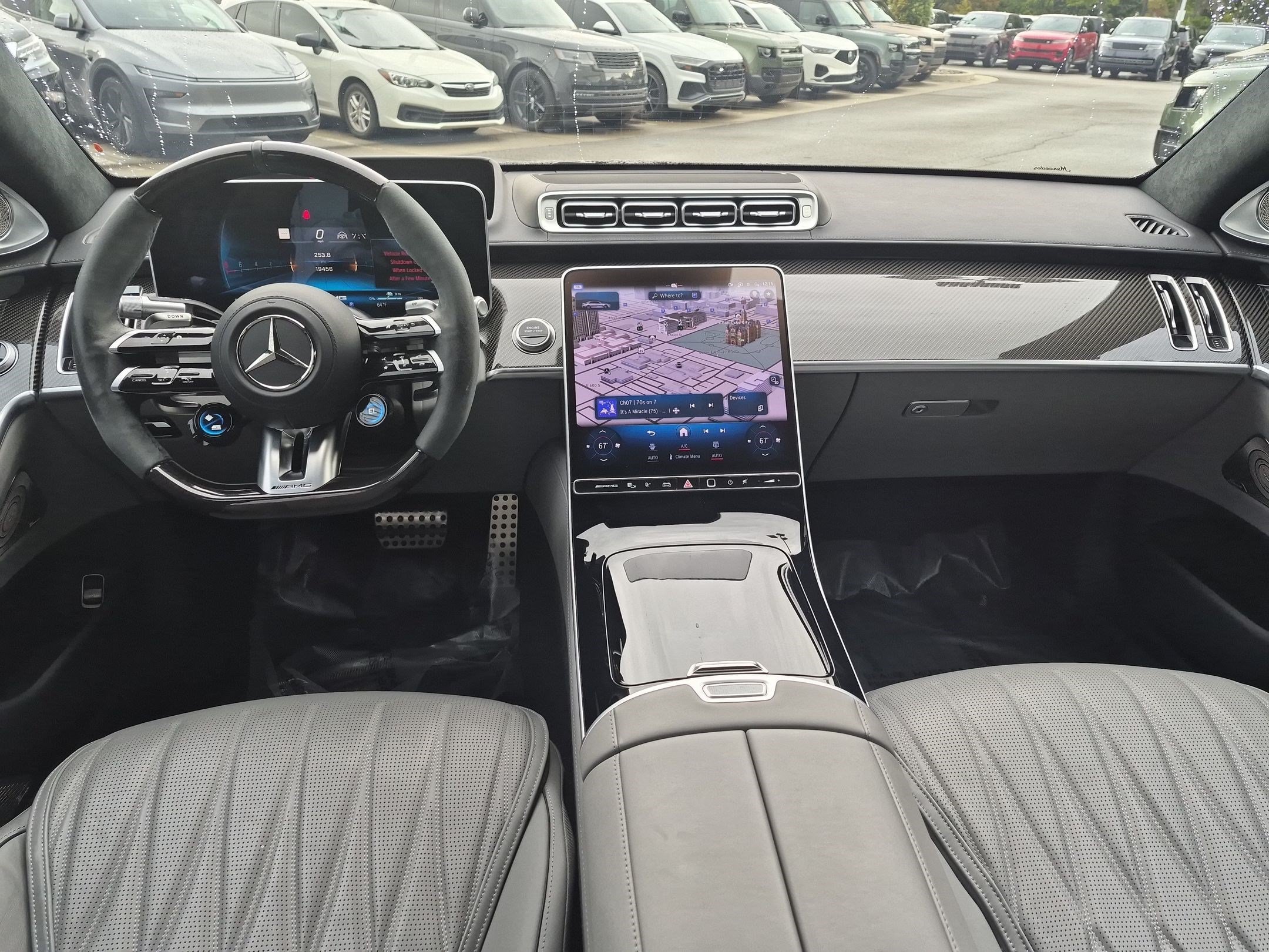 Certified Used 2025 MANUFAKTUR Signature Mystic Blue Metallic Mercedes-Benz AMG® S 63 E image 26