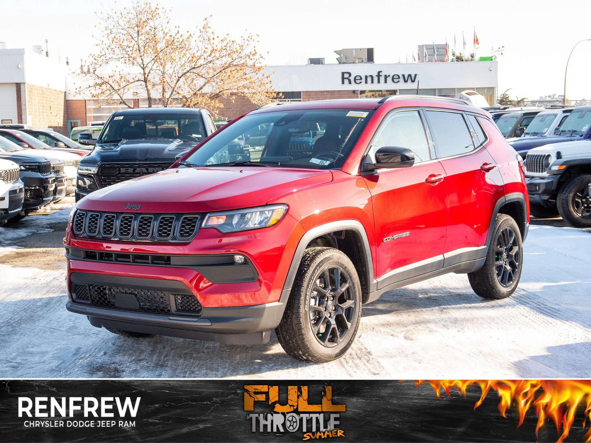 New 2026 Red Jeep North* image 1