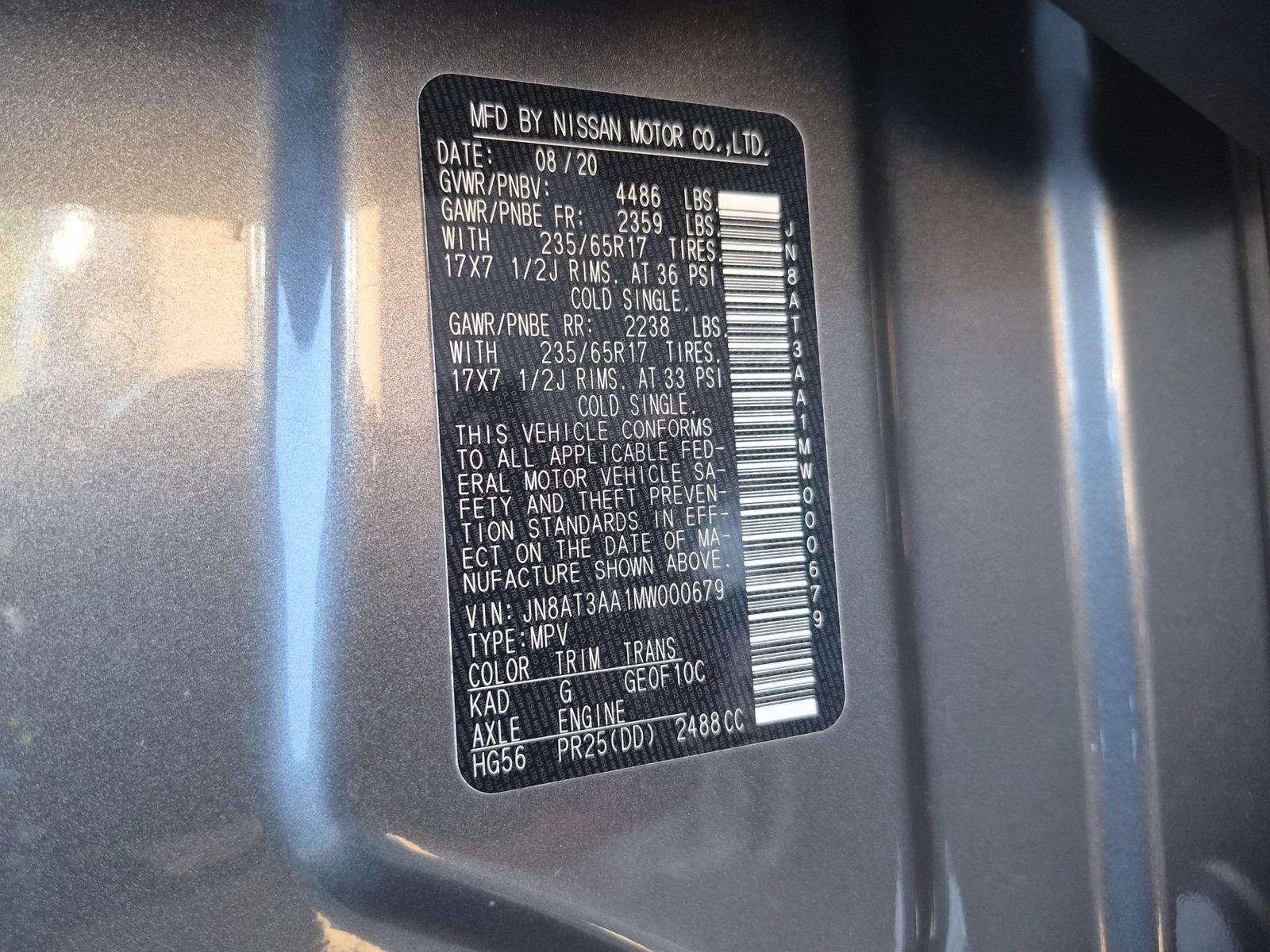 Used 2021 Gun Metallic Nissan S image 38