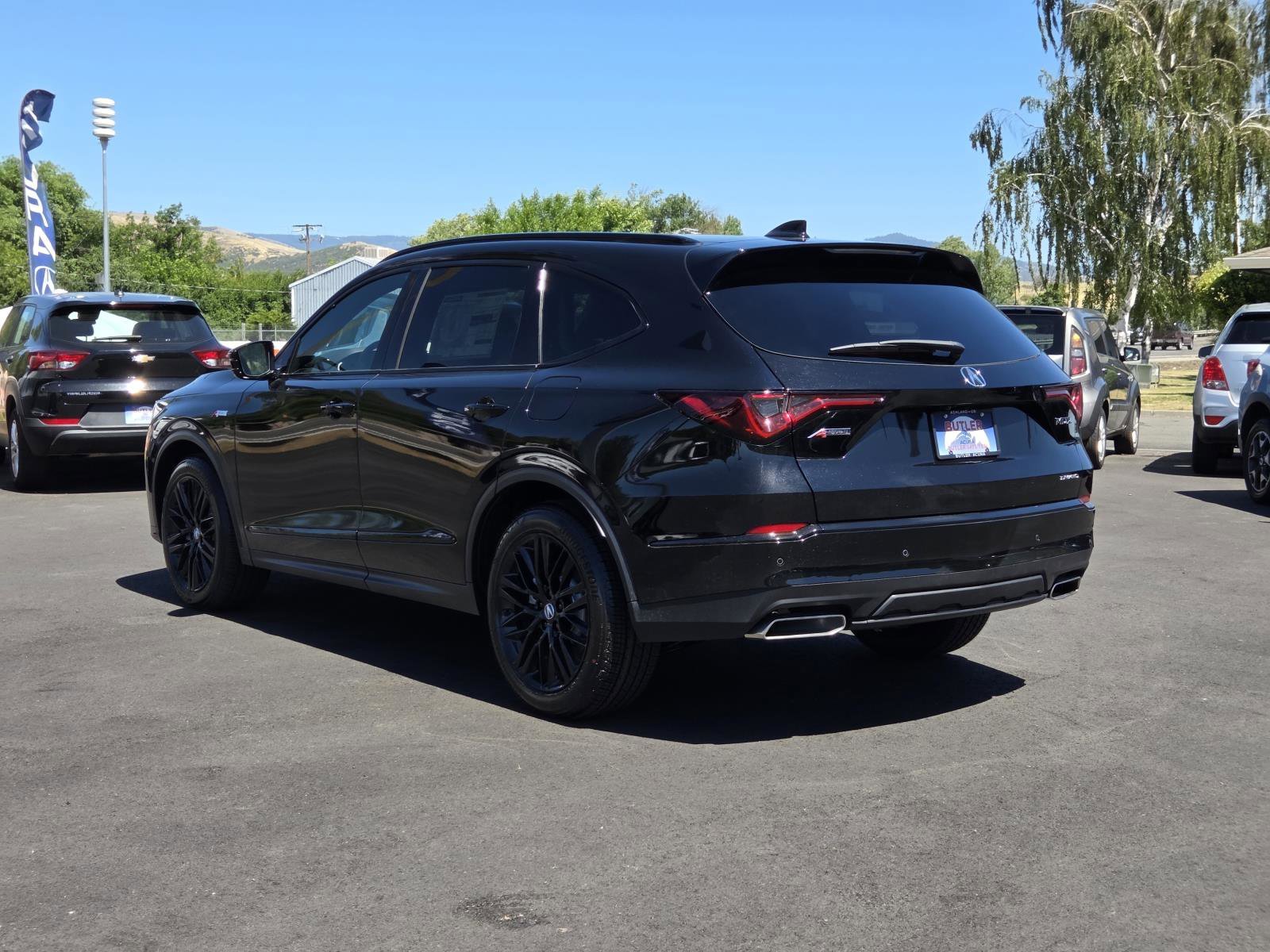 New 2026 Majestic Black Pearl Acura w/A-Spec Advance Package AWD image 7