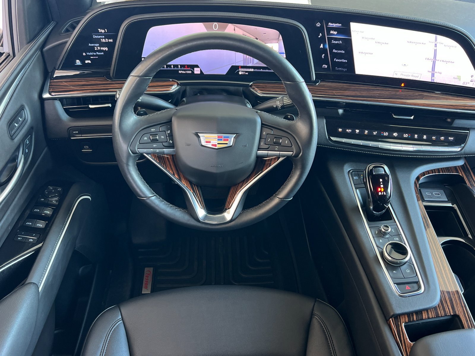 Used 2024 Galactic Gray Metallic Cadillac Luxury image 14