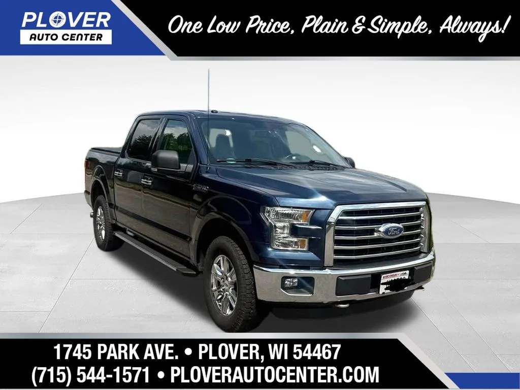 Used 2016 Blue Jeans Metallic Ford XLT image 1