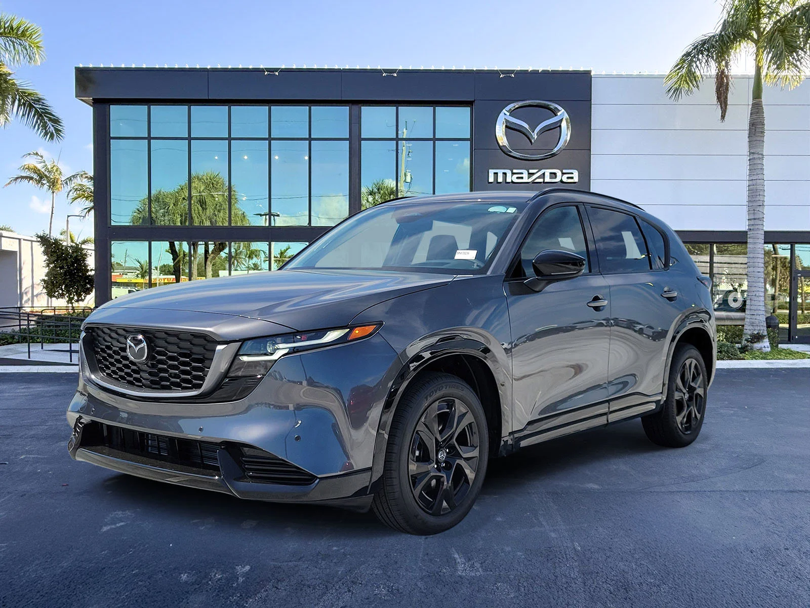 New 2026 Machine Gray Metallic Mazda 2.5 S Premium Plus AWD image 2