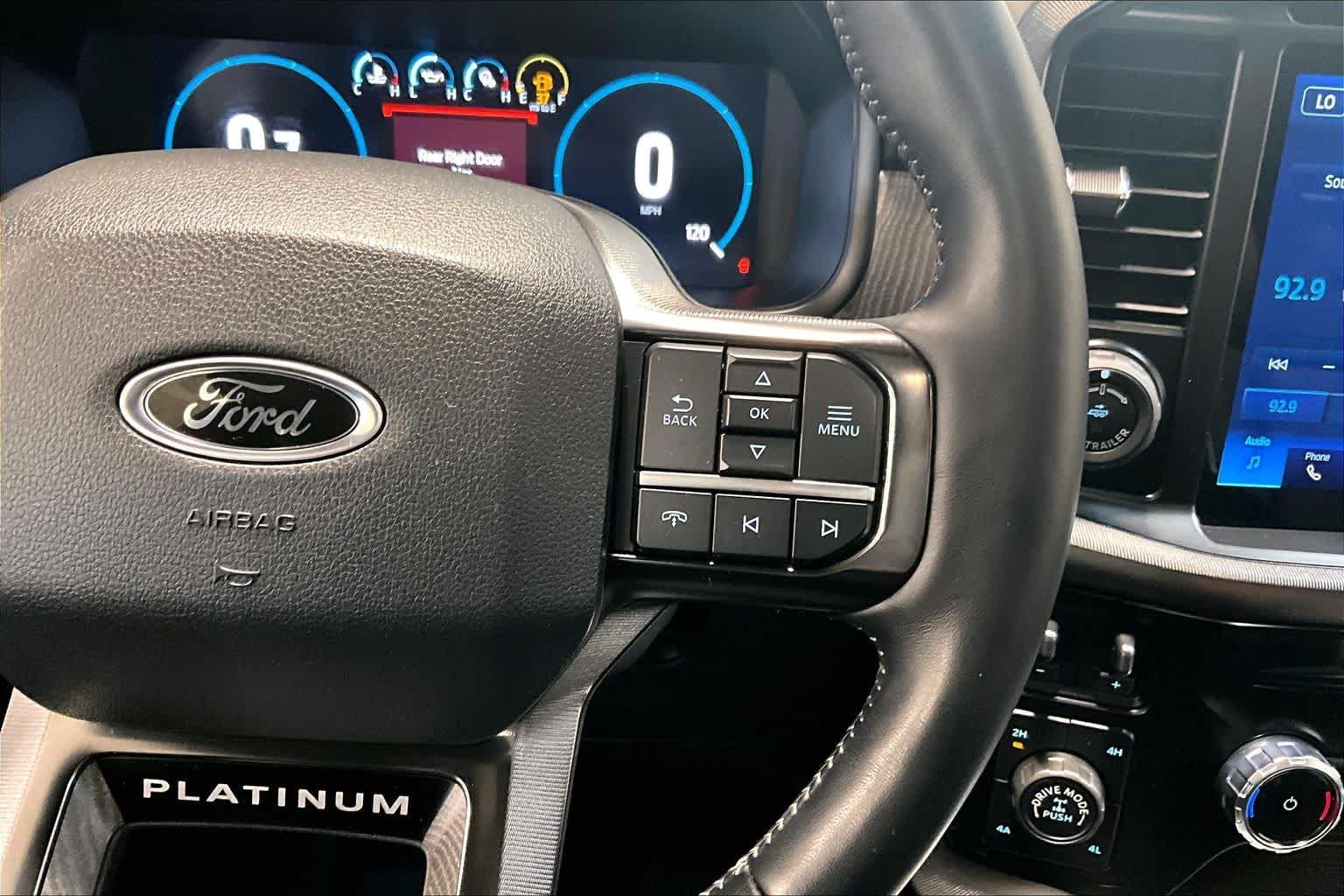 Used 2023 Antimatter Blue Metallic Ford Platinum image 24