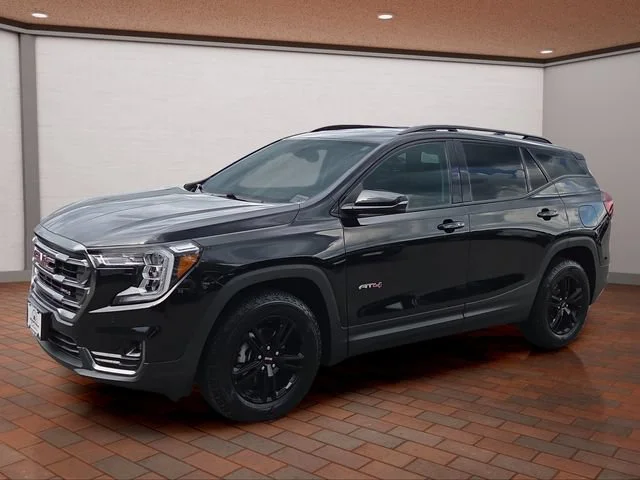 Used 2023 Ebony Twilight Metallic GMC AT4 image 3