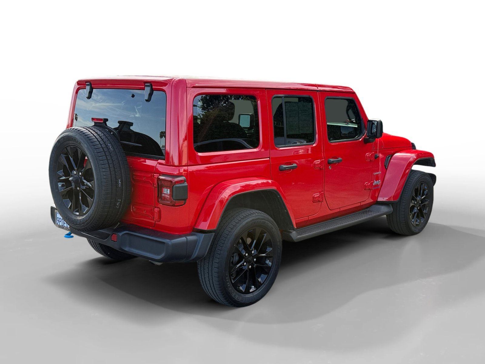Used 2023 Firecracker Red Clearcoat Jeep Sahara 4xe image 5