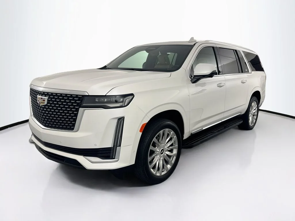 Used 2024 White Cadillac Premium image 1