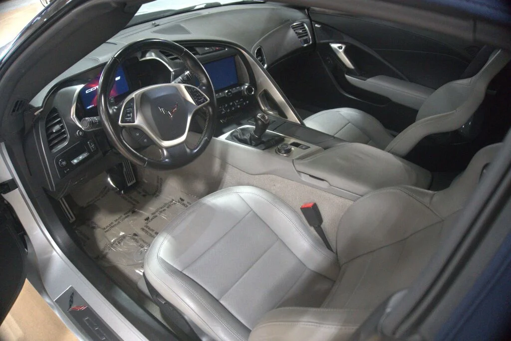 Used 2014 Blade Silver Metallic Chevrolet Stingray image 35