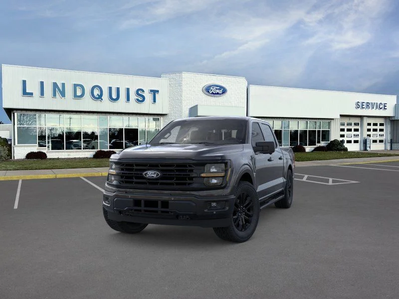 New 2026 Agate Black Metallic Ford XLT image 2