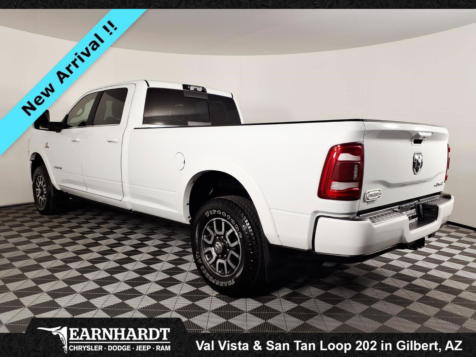 Used 2024 Bright White Clearcoat Ram Longhorn image 6