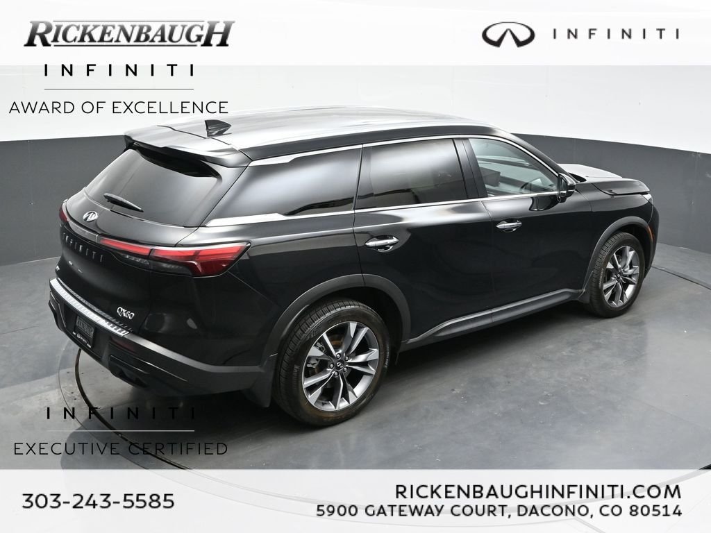 Certified Used 2023 Black INFINITI LUXE image 35