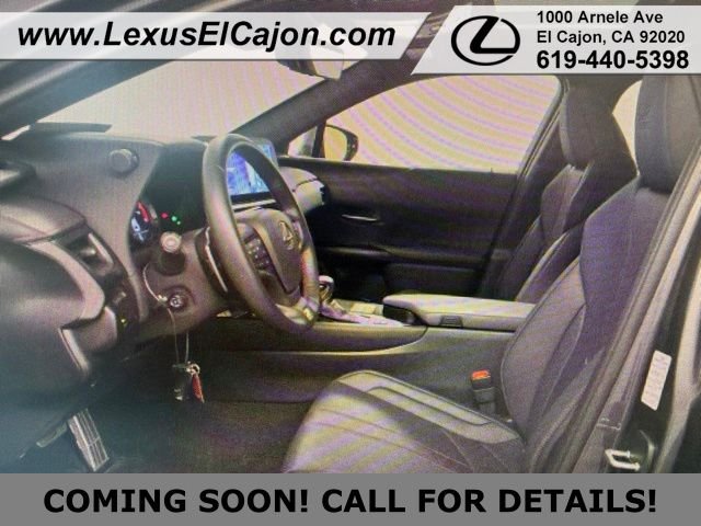 New 2024 Cloudburst Gray<sup>1</sup> with Obsidian roof Lexus UX 250h F SPORT HANDLING image 6