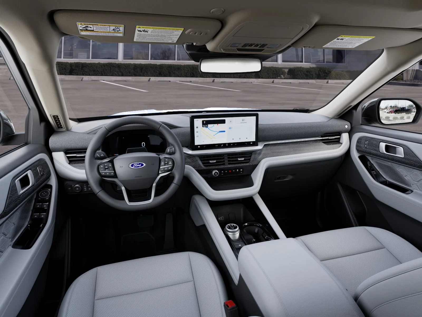 New 2027 Star White Metallic Tri-Coat Ford Platinum image 32