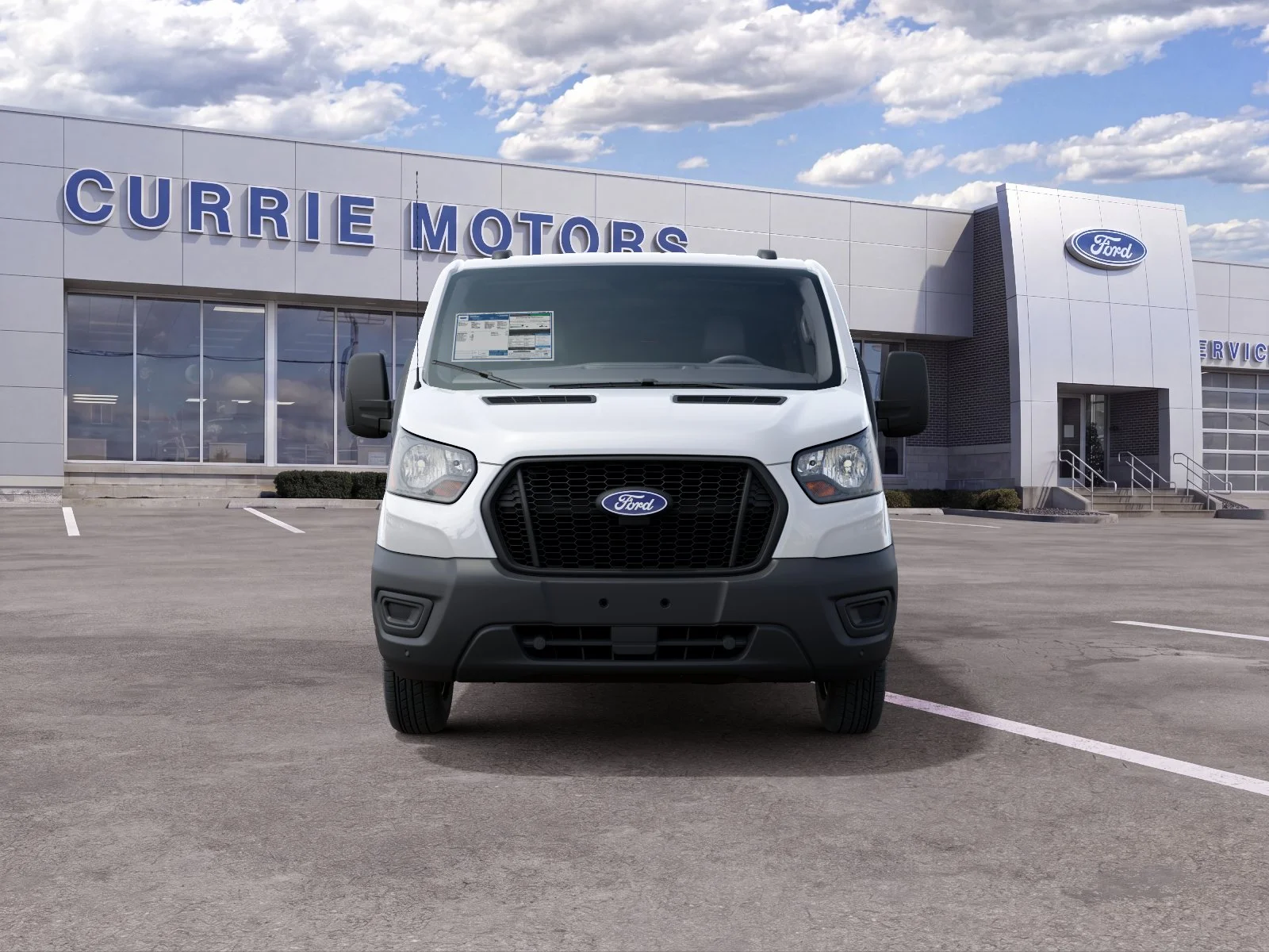 New 2027 Oxford White Ford Base image 3