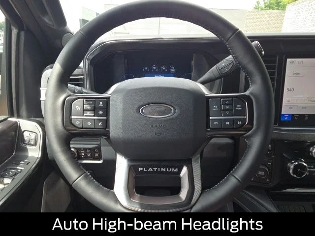 New 2026 Star White Metallic Tri-Coat Ford F-350® Platinum® image 24