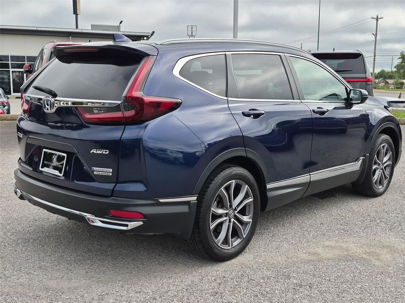 Used 2021 Obsidian Blue Pearl Honda Touring image 5