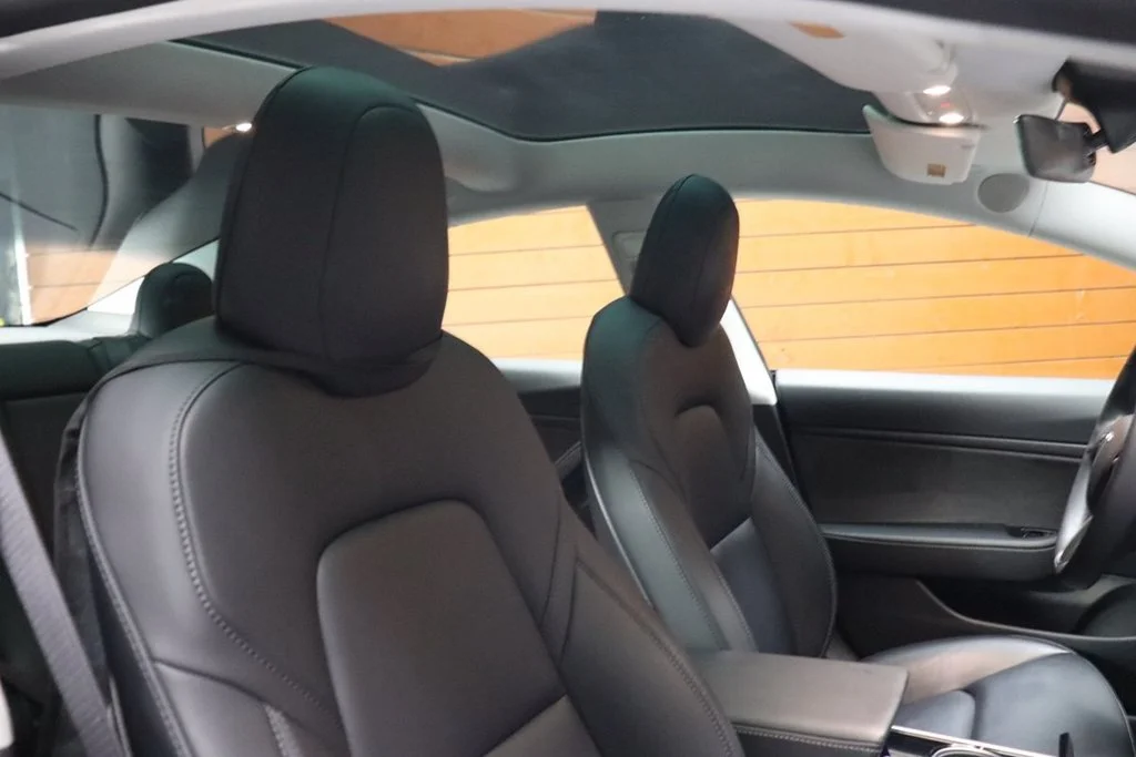 Used 2020 Pearl White Multi-Coat Tesla Long Range image 52