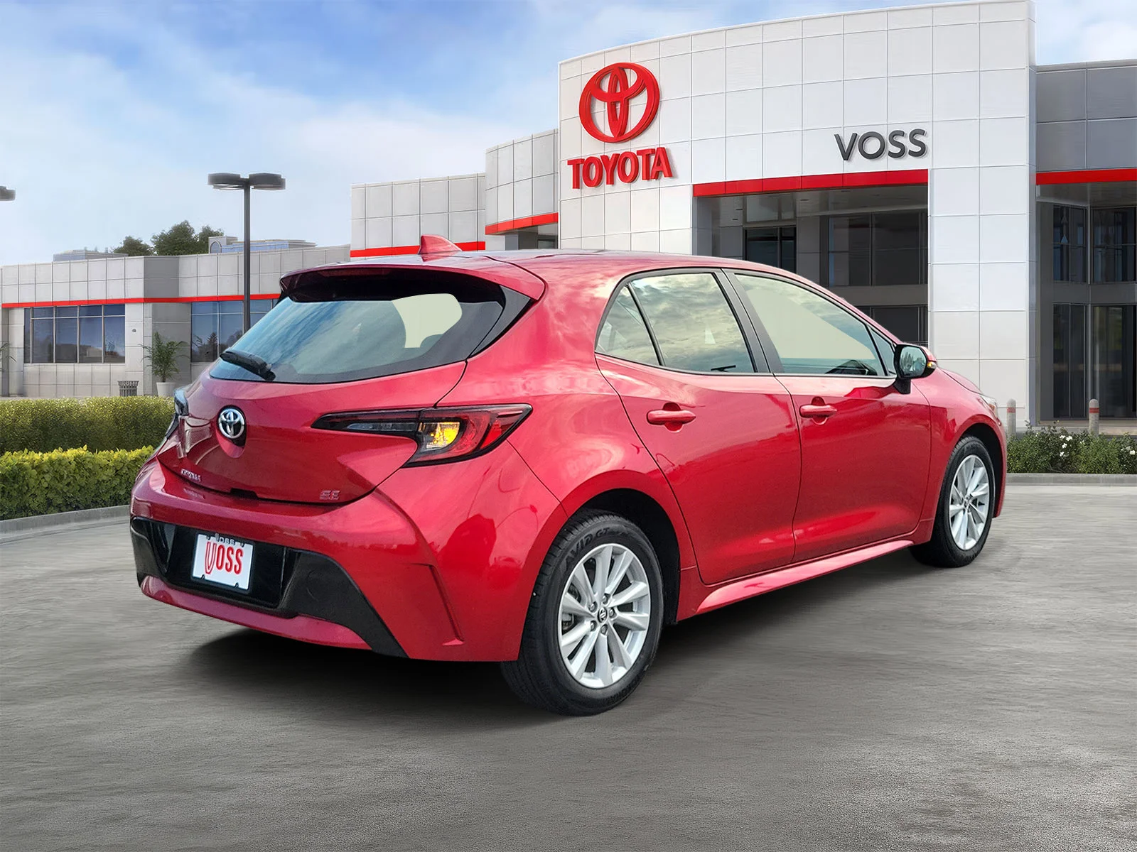 Certified Used 2025 RED Toyota SE image 4