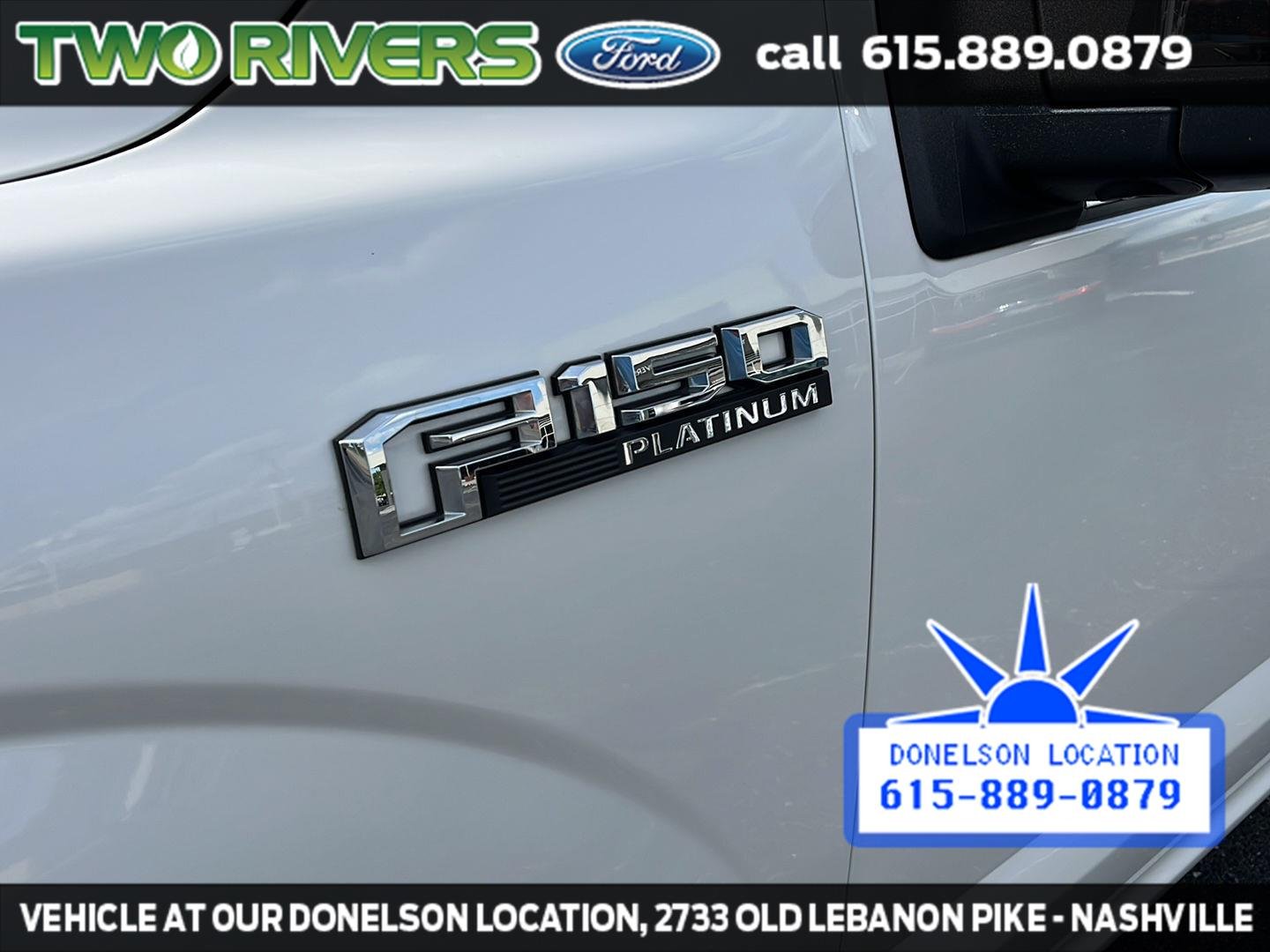 Used 2018 White Platinum Tri-Coat Metallic Ford Platinum image 5