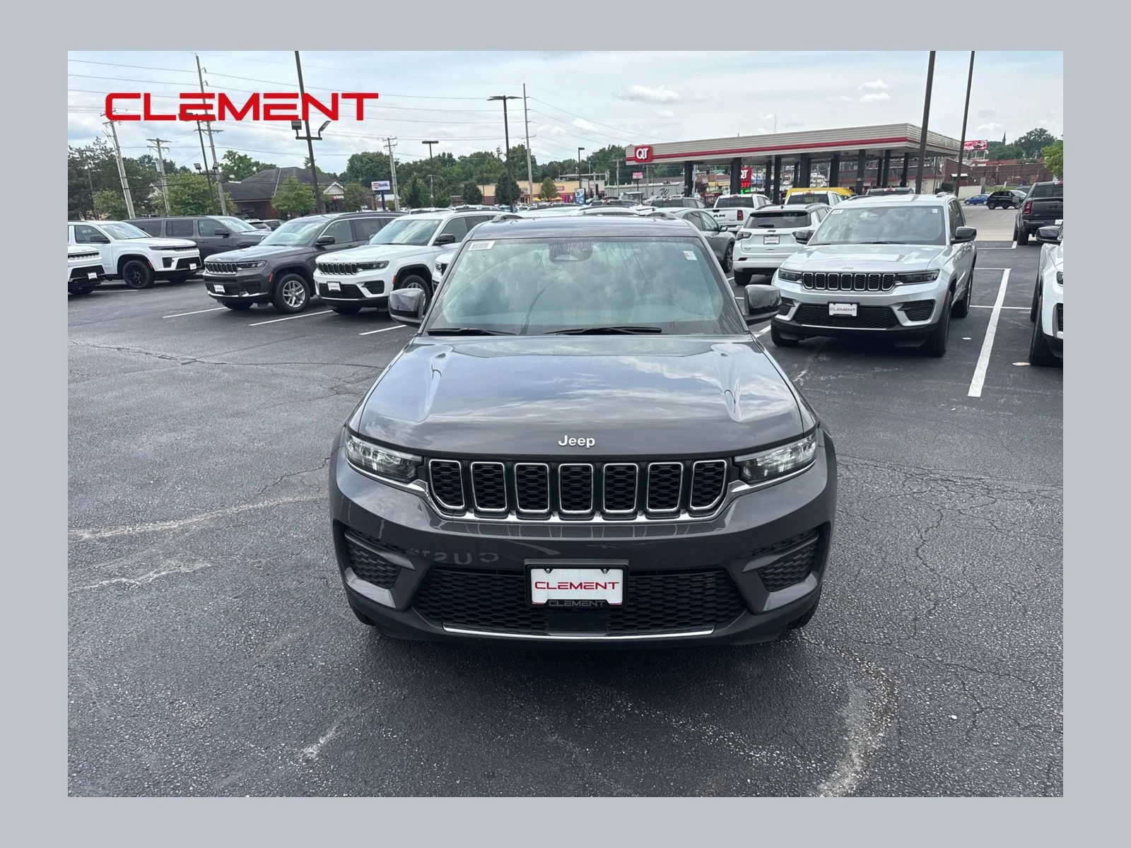 New 2026 Baltic Gray Metallic Clear-Coat Exterior Paint Jeep Laredo X image 1