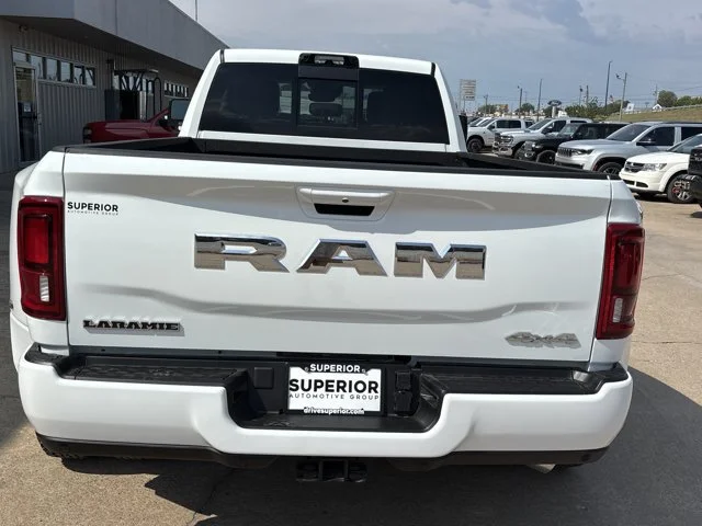 New 2026 Bright White Clear-Coat Exterior Paint RAM Laramie image 4