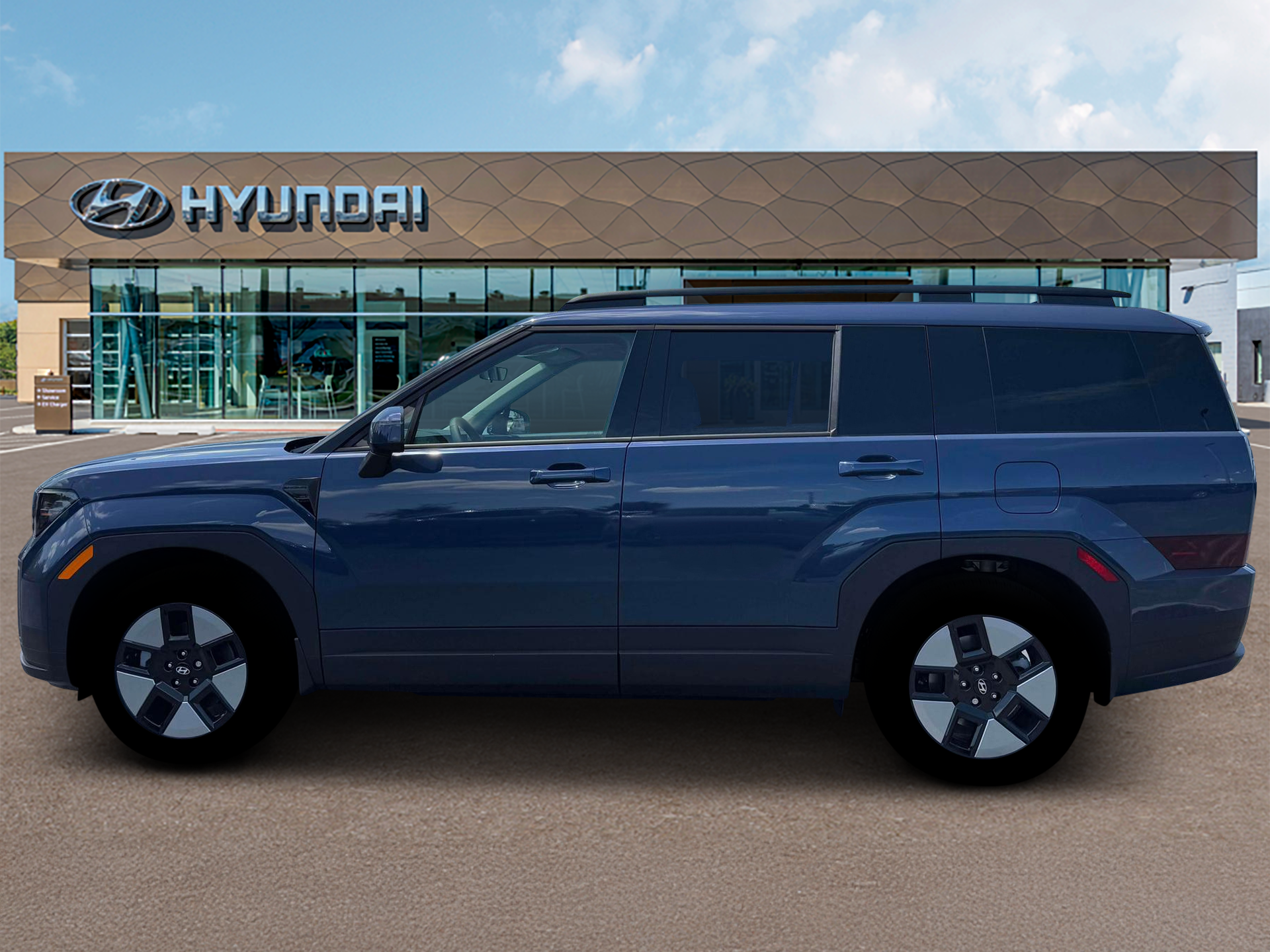 New 2026 Atlantis Blue Hyundai SEL image 3
