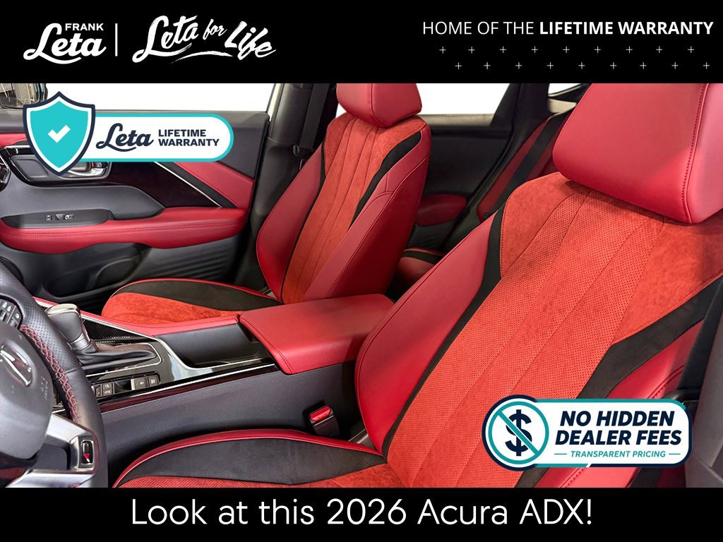 New 2026 Platinum White Pearl Acura w/A-Spec Package image 15