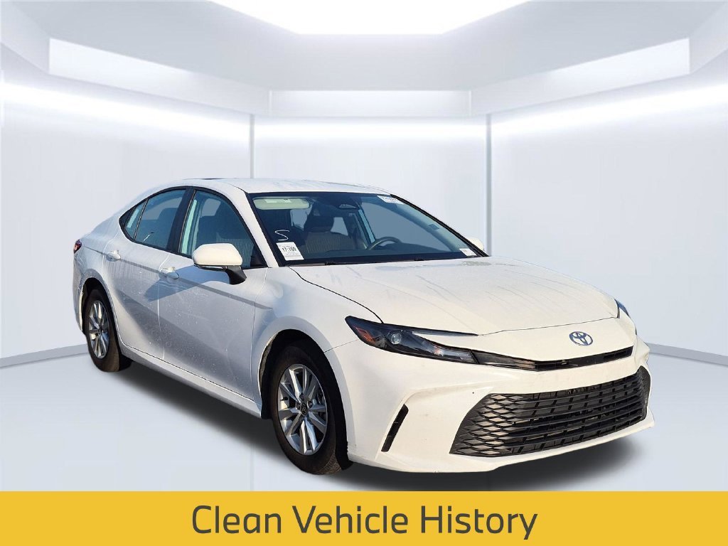 Used 2025 White Toyota LE image 6