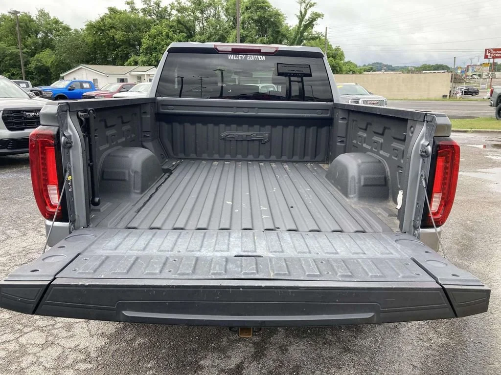 Used 2021 Satin Steel Metallic GMC AT4 image 11
